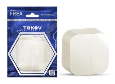 Выключатель Tokov Electric Frea TKE-FR-V2-C02 2кл открытый монтаж в сборе бежевый TKE-FR-V2-C02 100₽