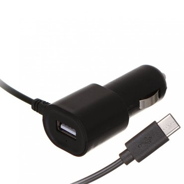 Автомобильное зарядное устройство Red Line AC-1A USB 1А кабель USB Type-C черный УТ000021223 275₽
