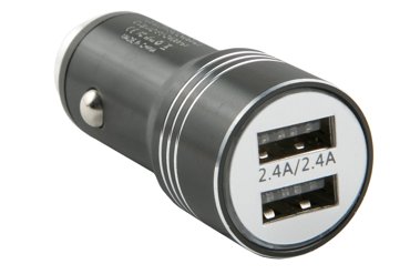 Автомобильное зарядное устройство Red Line AC-5 2xUSB 24А черный УТ000016521 280₽