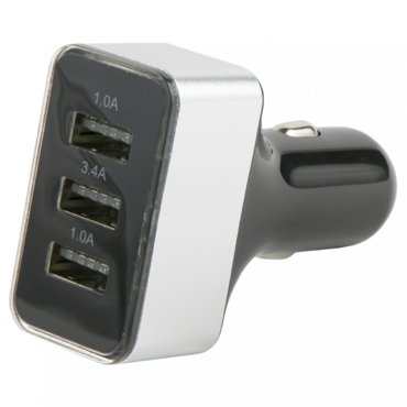 Автомобильное зарядное устройство Red Line АС-13 Lite 3xUSB 34А черныйсеребристый УТ000023701 195₽