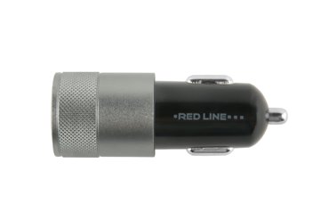 Автомобильное зарядное устройство Red Line C20 2xUSB 21А черный УТ000010219 185₽