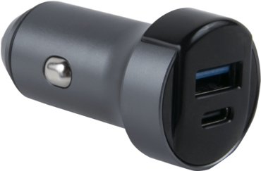 Автомобильное зарядное устройство Red Line Tech АС-19 USB 1xUSB Type C 3А 36 Вт QC PD серый УТ000018617 1050₽