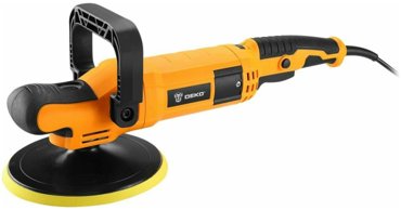 Полировальная машина Deko ZKP1500 PRO сетевая M14 1500Вт 3000 обмин макс диаметр диска 180 мм регулировка оборотов 266 063-4320 7350₽
