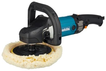 Полировальная машина Makita 9237CB сетевая M14 1200Вт 3200 обмин макс диаметр диска 180 мм регулировка оборотов 34 кг 24400₽