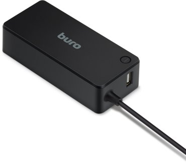 Адаптер питания ноутбука сетевой Buro BUM-0220B65 65 Вт 20 В185 В 325А USB черный BUM-0220B65 2750₽