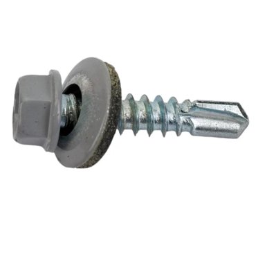Саморез кровельный Starfix SMC3-64493-250 55х25 мм цинк шайба с прокл PT3 RAL 7004 250 шт в карт уп 880₽