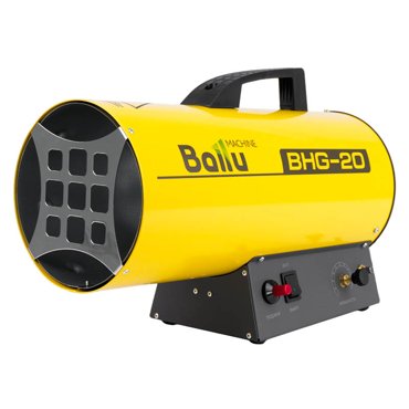 Газовая тепловая пушка Ballu BHG-20 расход воздуха 350 м3ч цилиндрическая плавная регулировка пламени 7590₽