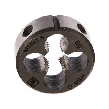 Плашка Thorvik MD1015 D-COMBO 052837 круглая ручная М10х15 HSS Ф30х11 мм 590₽