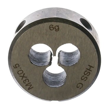 Плашка Thorvik MDG305 D-DRIVE 052859 круглая ручная с направляющей в наборе М3х05 HSS Ф25х9 мм 420₽