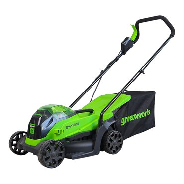 Газонокосилка аккумуляторная 24В VT Greenworks GD24LM33K4 узкая 1хАКБ 4Ач ЗУ 2516107UB 24990₽