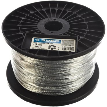 Стальной трос Зубр 4-304110-03 3 мм 200 м 40₽