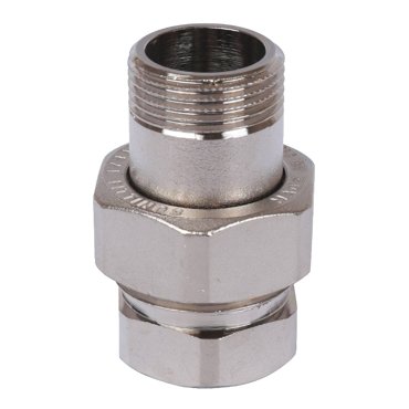 Американка Stout SFT-0045-000034 ВН 34 никелированное уплотнение под гайкой по плоскости 571₽