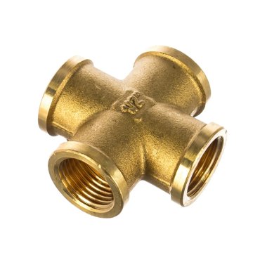 Крестовина General Fittings 51049-12 латунь гггг 12 370₽