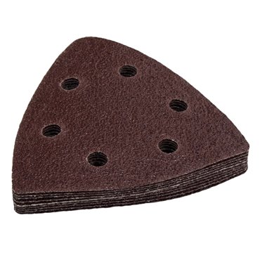 Дельтавидный шлифовальный лист Практика VELCRO 240-430 93 мм Р40 10 шт 180₽