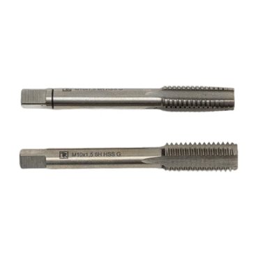 Набор метчиков Thorvik MT1015S2 T-COMBO 052820 двухпроходных ручных универсальных М10х15 HSS-G 2 шт 660₽