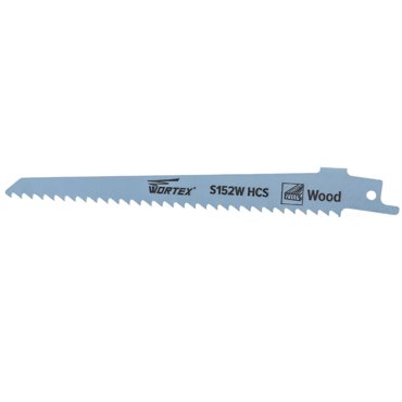 Пилка сабельная по дереву Wortex SSB1506H0018 S152W 1 шт высокоуглеродистая сталь HCS 150 мм длина 135₽