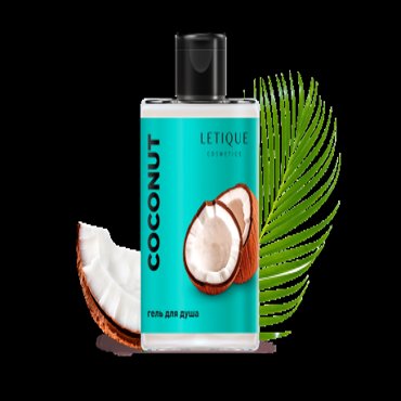 Letique Гель для душа COCONUT 300 мл 490₽