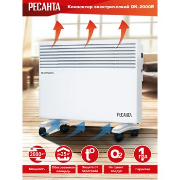 Конвектор РЕСАНТА ОК-1500Е фото 2 5775₽