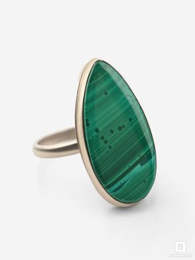 Кольцо с малахитом 2600₽