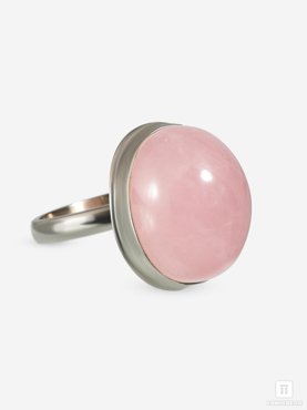 Кольцо с розовым кварцем 3840₽