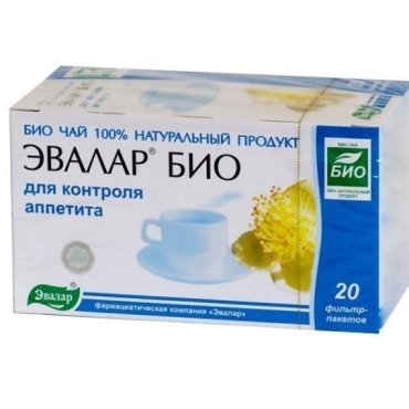 Чай Эвалар Био Контроль Аппетита фильтр-пакет n 20 244₽