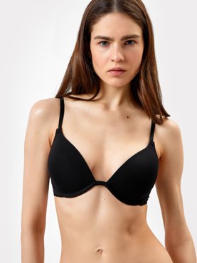 Бюстгальтер женский push-up в черном цвете 1299₽