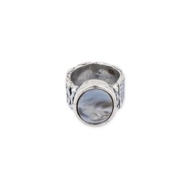 Gem Kingdom Кольцо из серебра с серым перламутром 34800₽