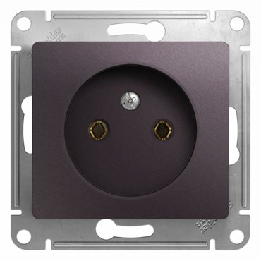 Розетка без заземления 16А 250В механизм Systeme Electric Schneider Electric Glossa сиреневый туман GSL001441 237₽