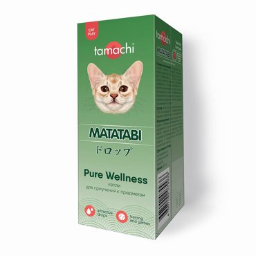 Порошок для кошек TAMACHI с мататаби для снятия стресса и привлечк игрушкам переноскам лежанкам и пр 8г 463₽