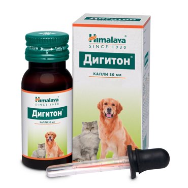 Капли для собак и кошек HIMALAYA Дигитон для пищеварения 30мл 938₽