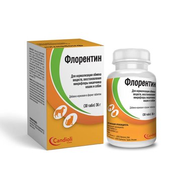 Препарат для собак и кошек Candioli FARMACEUTICI Флорентин для восстанов микрофлоры 30таб 1 уп 1710₽