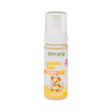 Шампунь-пенка для щенков LEVRANA Love pets 150мл 398₽