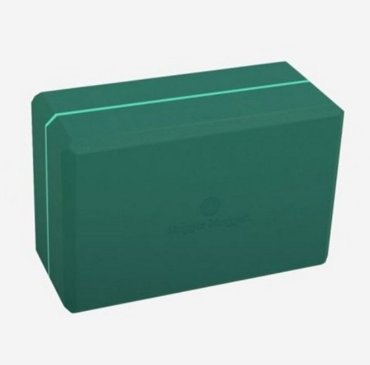 Блок для йоги Hugger Mugger 4 in Foam Yoga Block HMFB-4EV-00-00 зелень 4557₽