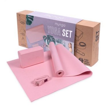 Набор для йоги Myga Yoga Starter Set RY1503 нежно-розовый 2925₽