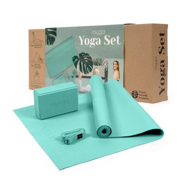 Набор для йоги Myga Yoga Starter Set RY889 бирюзовый 2925₽