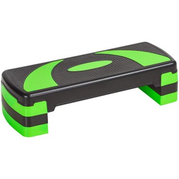 Степ доска Sportex 3-х уровневая HKST106-GREEN зеленая 3825₽