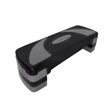 Степ-платформа для фитнеса 3 уровня 80см UnixFit SPU80WGY серый 3390₽