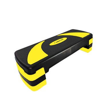 Степ-платформа для фитнеса 3 уровня 80см UnixFit SPU80WYW желтый 3390₽