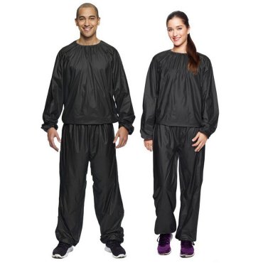 Костюм-сауна Sportex E39155 черный XXXL 1266₽