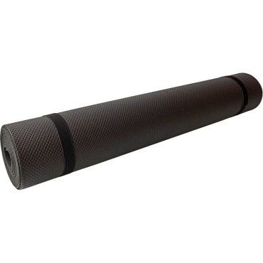 Коврик для йоги 173х61х04 см Sportex ЭВА B32214 черный 557₽
