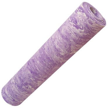 Коврик для йоги 173х61х05см Sportex ЭВА E40032 фиолетовый Мрамор 147-012 790₽