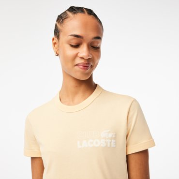 Женская футболка Lacoste Slim Fit из органического хлопка фото 3 5990₽