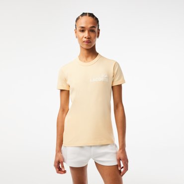 Женская футболка Lacoste Slim Fit из органического хлопка 5990₽