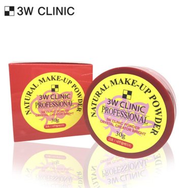 3W CLINIC Натуральная пудра для макияжа 30 г 3 варианта 1417₽