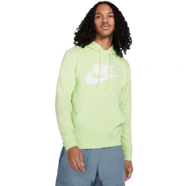 Мужское худи с капюшоном спортивное зеленое Nike NSW Club M BV2973-383 3859₽