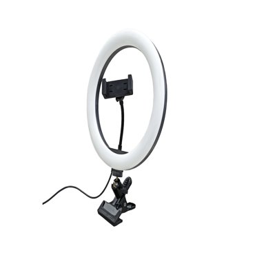 Кольцевая лампа Mobicent SH-126 26 см белая 950₽