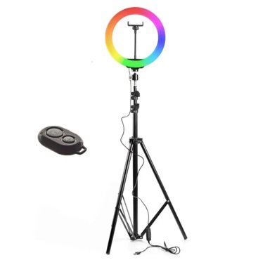 Кольцевая светодиодная лампа KUPLACE LED-лампа RGB LED 36 см 3897₽