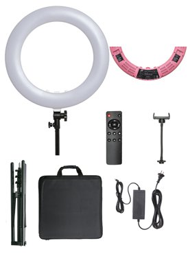 Кольцевой свет Foto-lampa BASIC pink 8990₽