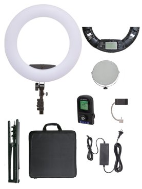 Кольцевой свет Foto-lampa FE480 black 14990₽
