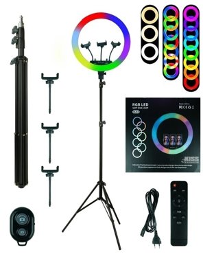 Кольцевой свет Foto-lampa rgb45см 5200₽
